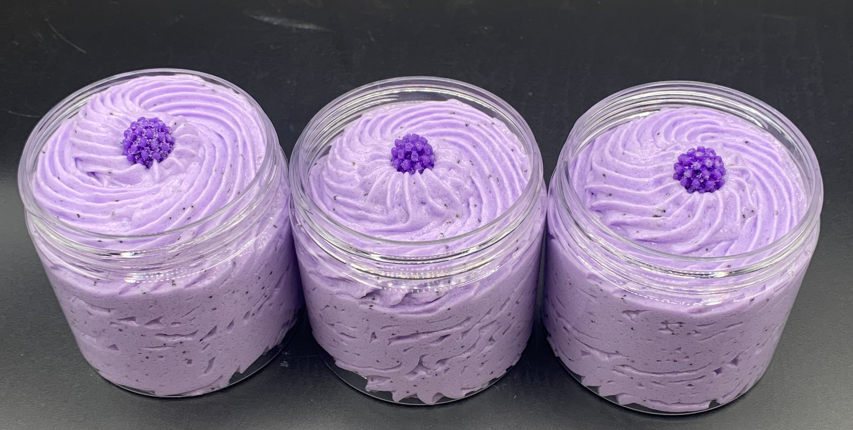 Black Raspberry and Vanilla Whipped Soap
